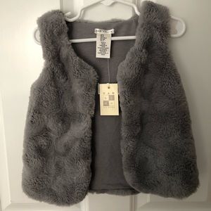 Faux Fur Vest Toddler